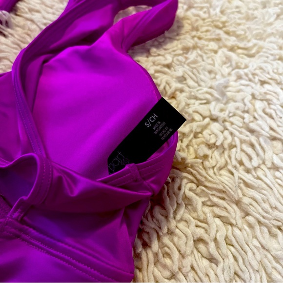 Purple Metallic Bralette - Picture 2 of 3